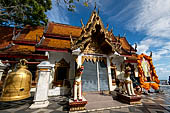 Chiang Mai - Wat Phra That Doi Suthep. The museum of the temple on tne Northern side of the compound. 